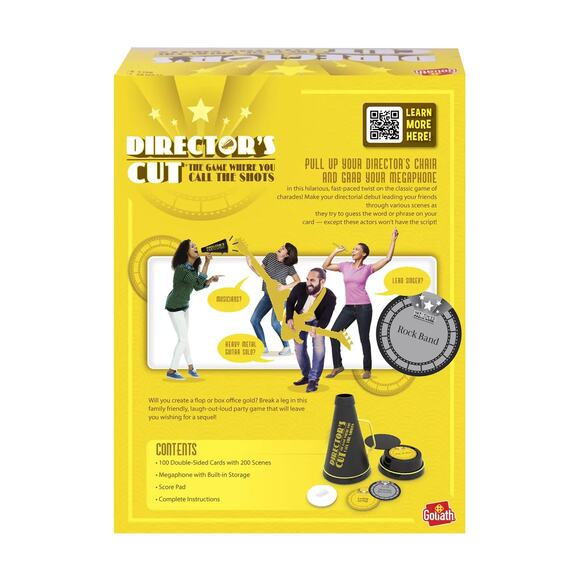 Goliath Director's Cut The Game Where You Call the Shots Ages 8+ New - Picture 7 of 12